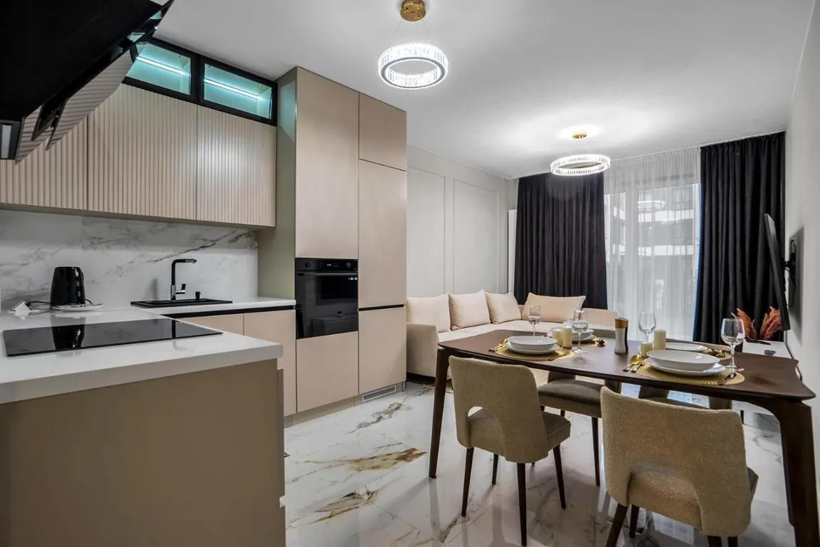 Image of Airport Apartment – Private Terrace & Parking – by Rentujemy