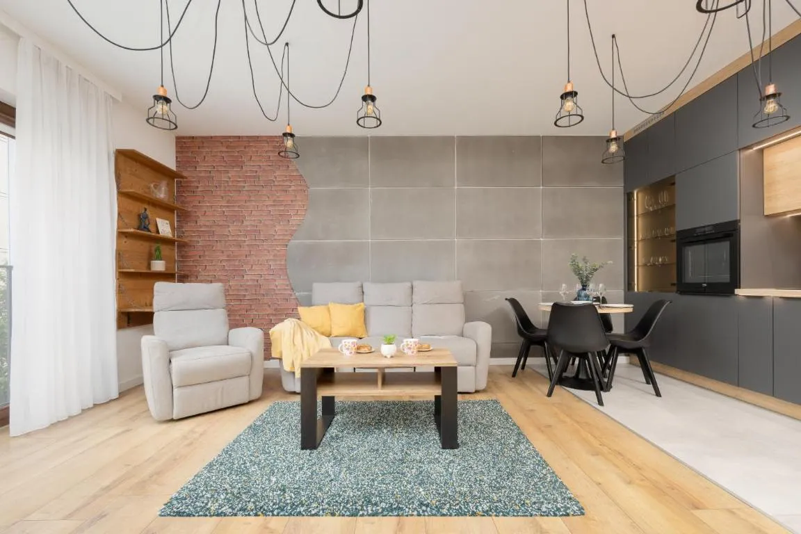 Image of Apartament Przy Rzece Dla 2 Osób z Parkingiem i Klimatyzacją w Warszawie by Rent like home