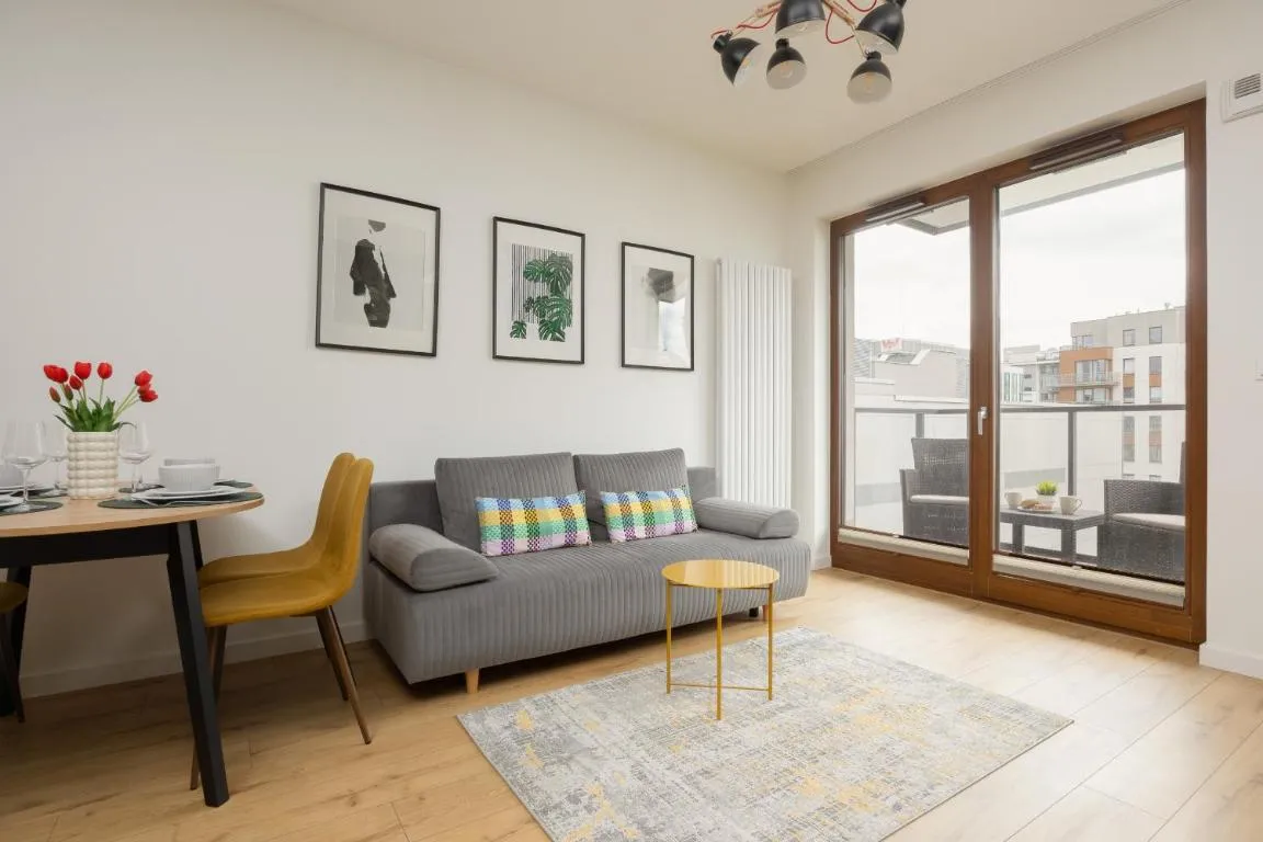 Image of Apartment with Parking and Balcony in Mokotów by Rent like home