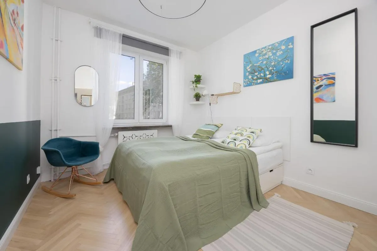 Image 1 of Bright Apartment in Saska Kępa near PGE Narodowy by Noclegi Renters