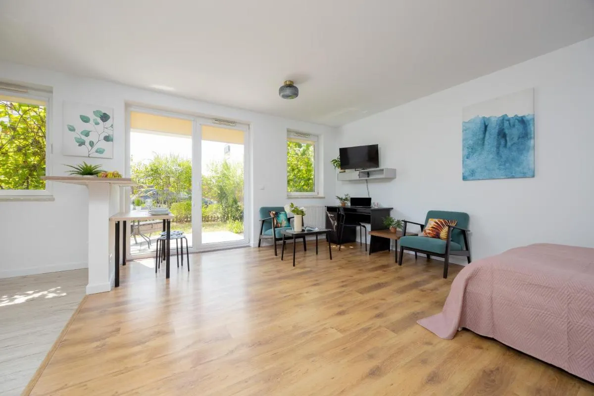 Image 4 of Exceptional Studio with Parking and Garden by Noclegi Renters