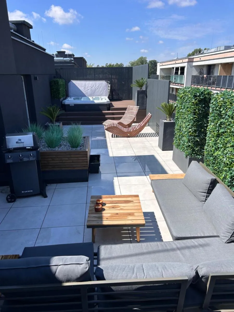 Image 1 of Luxe & Tranquil Gem – Terrace – Jacuzzi – Parking!