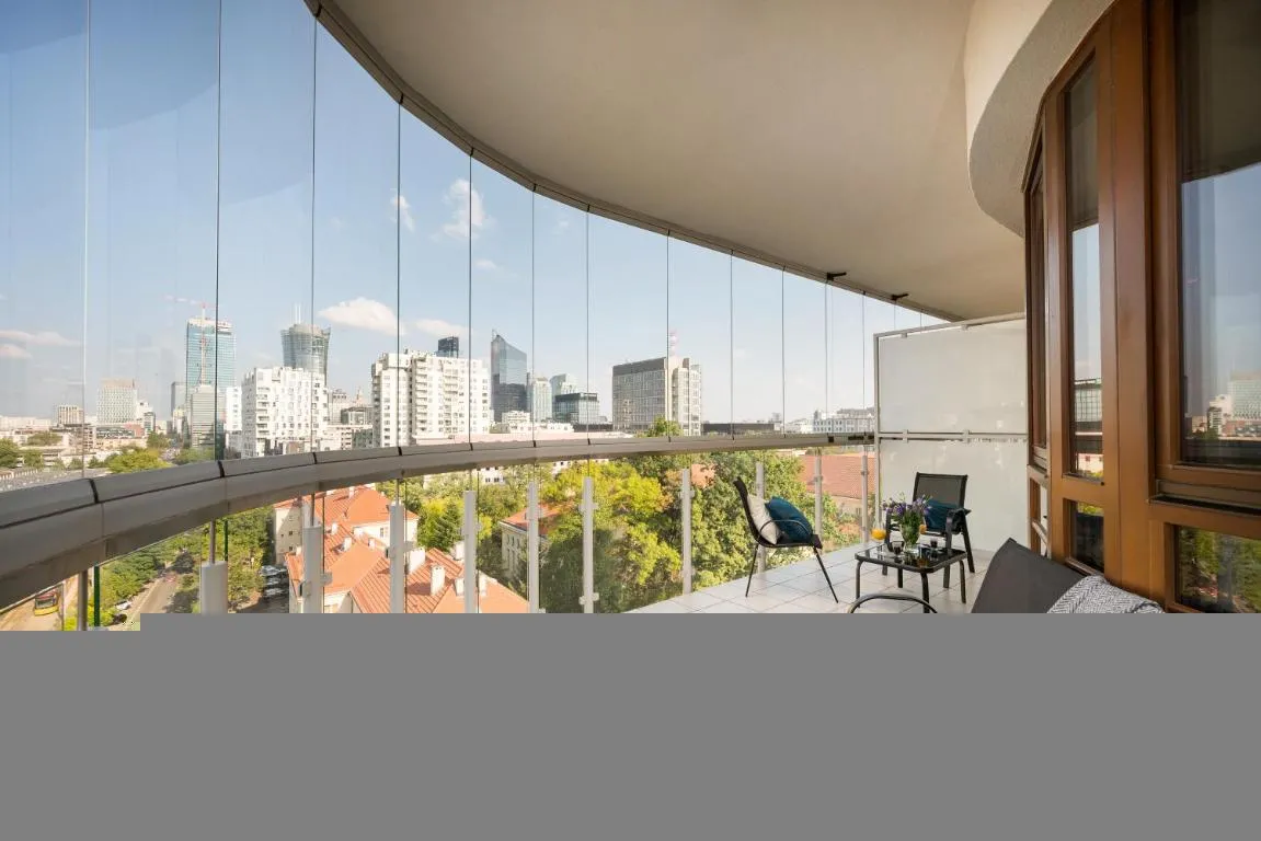 Image of Luxury 2-bedroom Apartament Warsaw Skyline 15m terrace, garage, gym & only 500 m to METRO