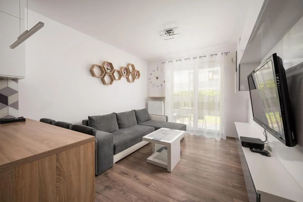 Image of Metro Bemowo Apartment with Garden