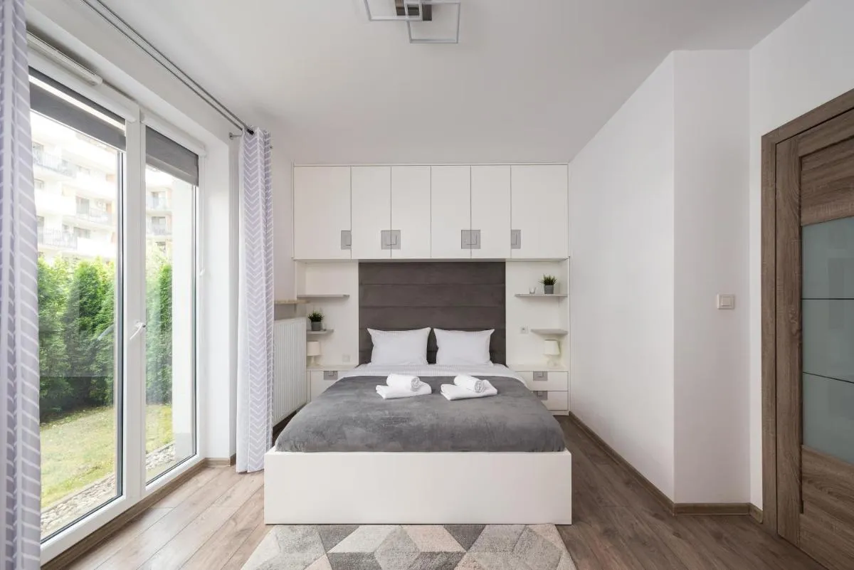 Image 1 of Metro Bemowo Apartment with Garden