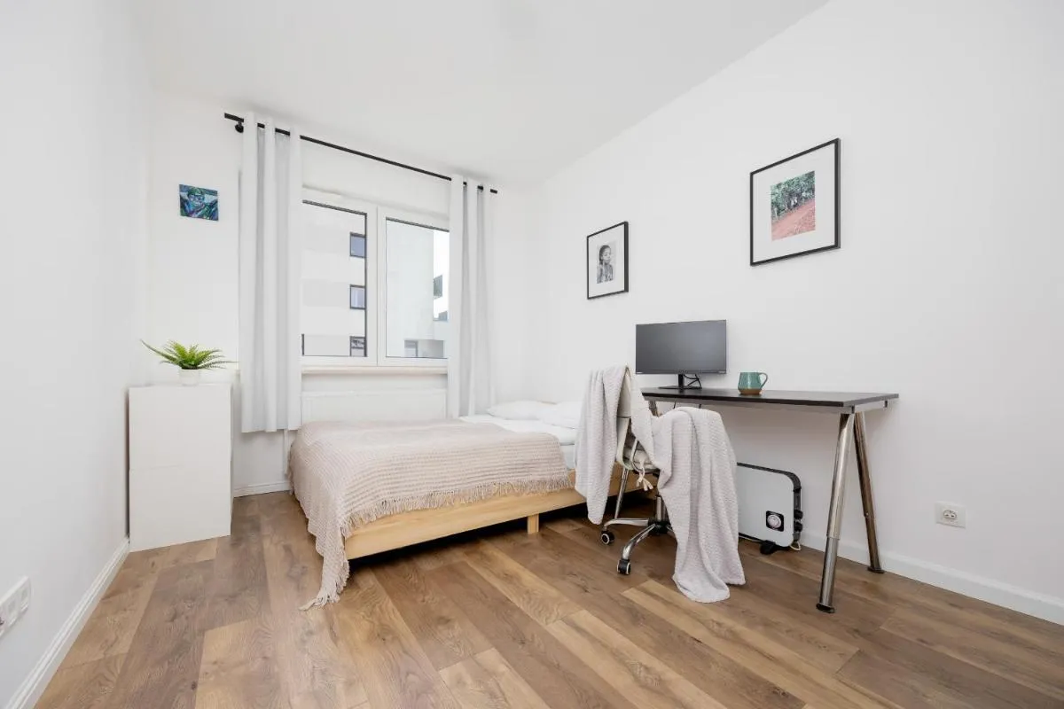 Image 1 of Modern & Stylish Apartment with Balcony Warsaw by Noclegi Renters