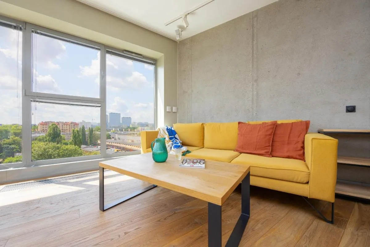Image 4 of Studio with View of Warsaw Panorama with Parking by Noclegi Renters