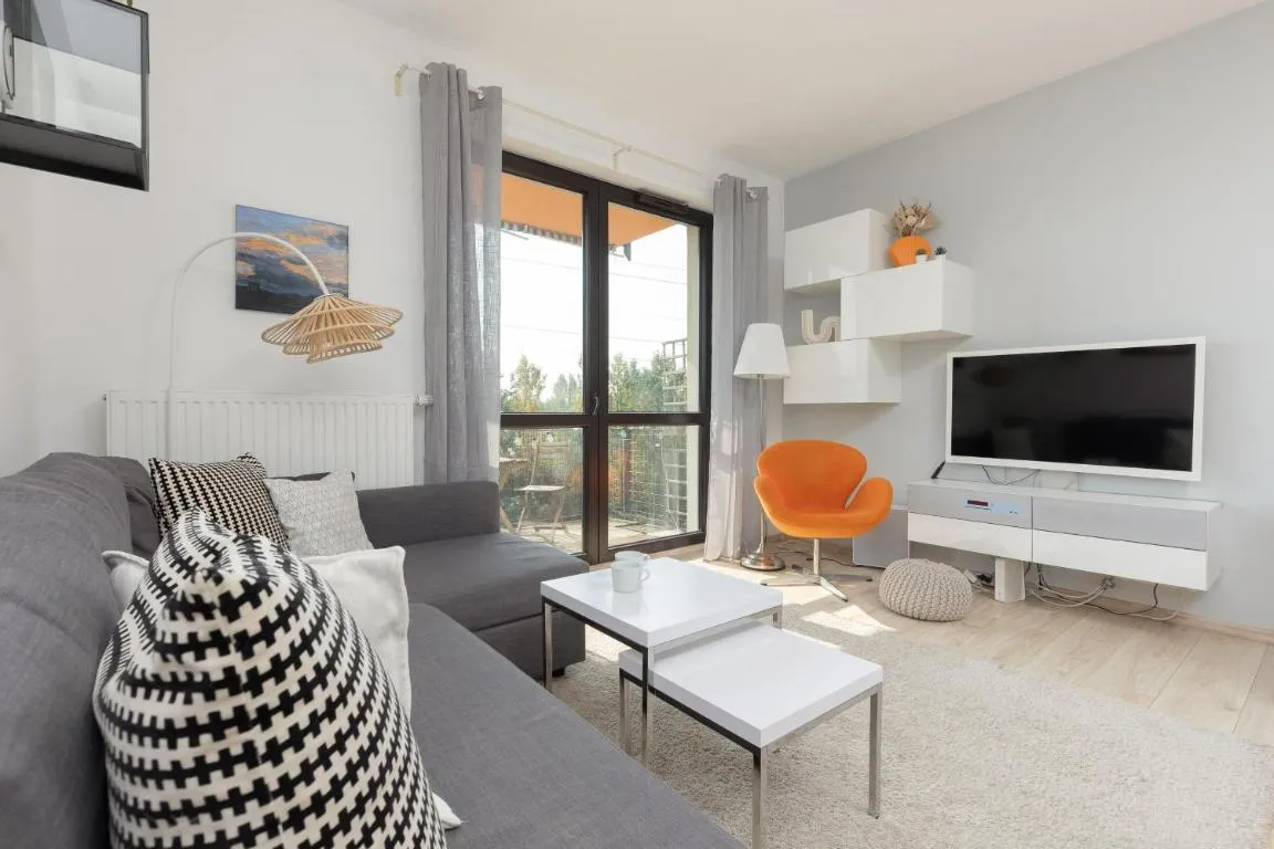 Image of Symboliczna Apartment with Balcony & Parking Warsaw by Noclegi Renters