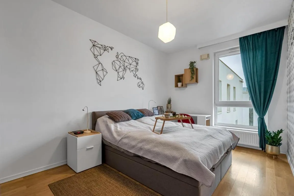 Image of Warsaw Wola – Parking, Balcony, Quiet & Green Quarter – by Rentujemy