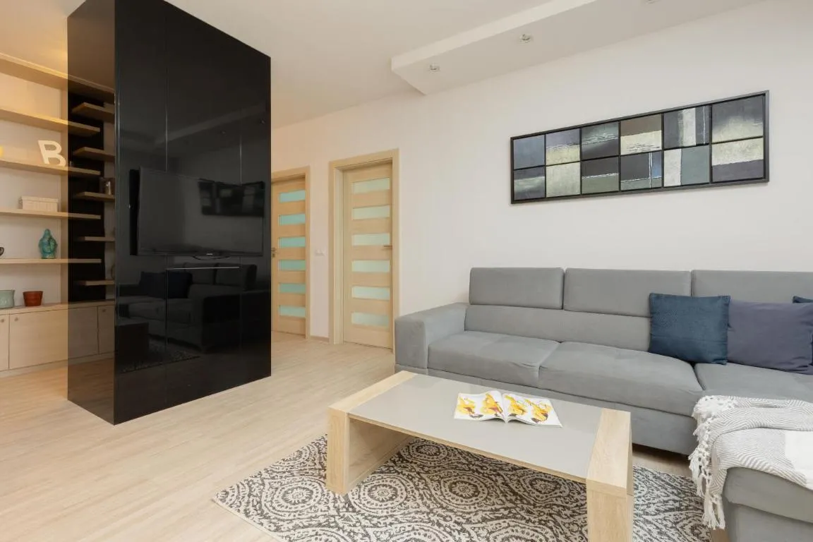 Image of Woronicza Apartment with Balcony In Warsaw’s Mokotów by Noclegi Renters