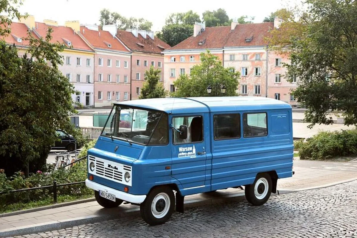 Image of Best of Warsaw – private tour by retro minibus with hotel pickup