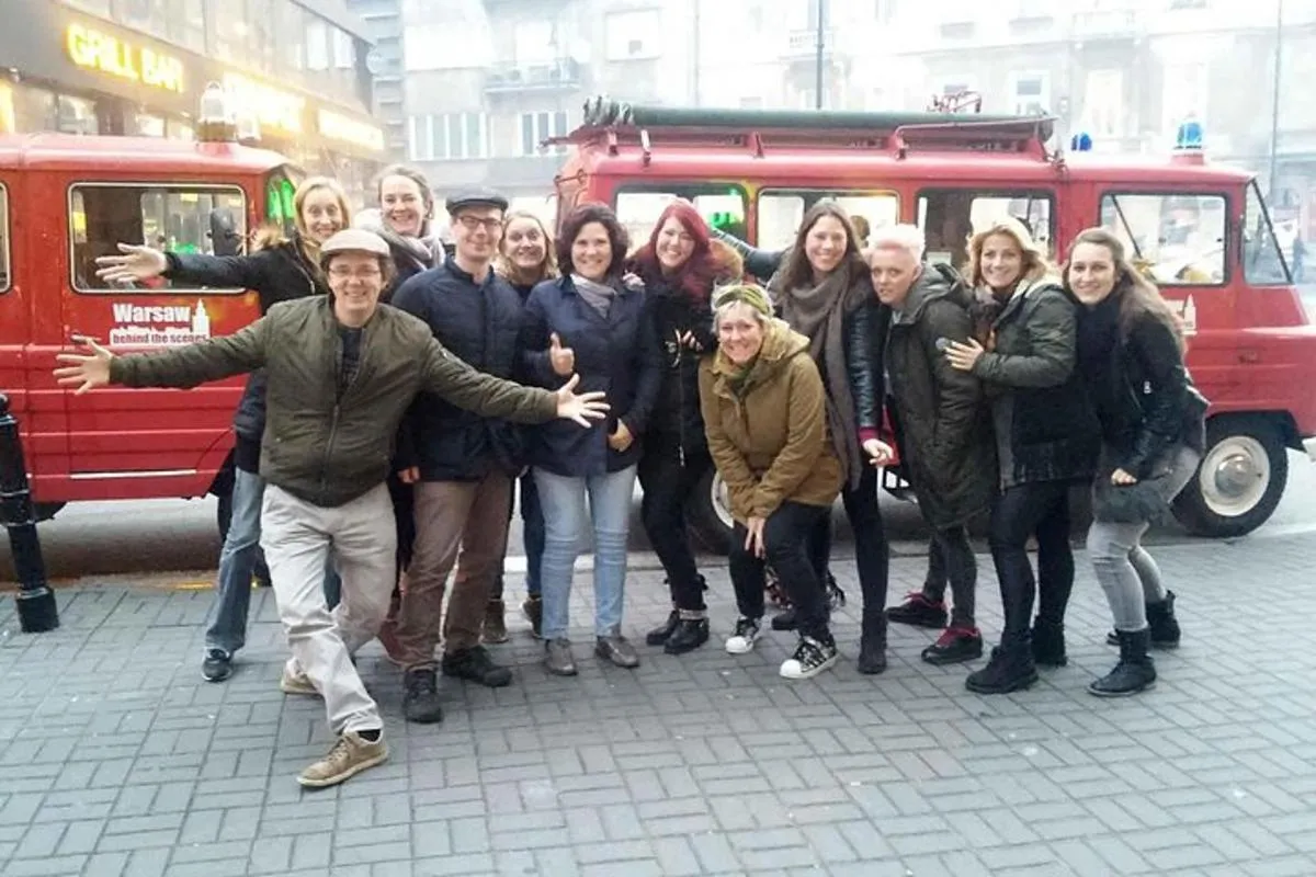 Image 2 of Best of Warsaw – private tour by retro minibus with hotel pickup