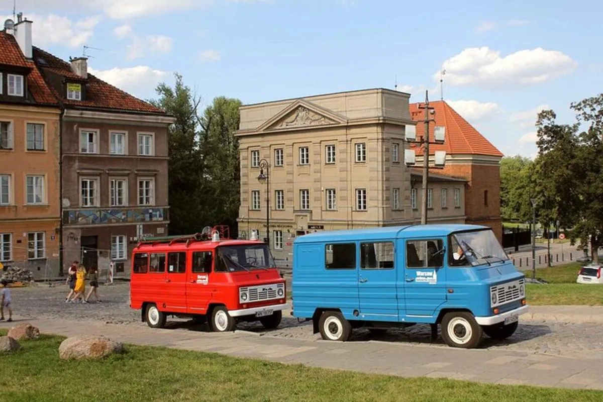 Image 3 of Best of Warsaw – private tour by retro minibus with hotel pickup