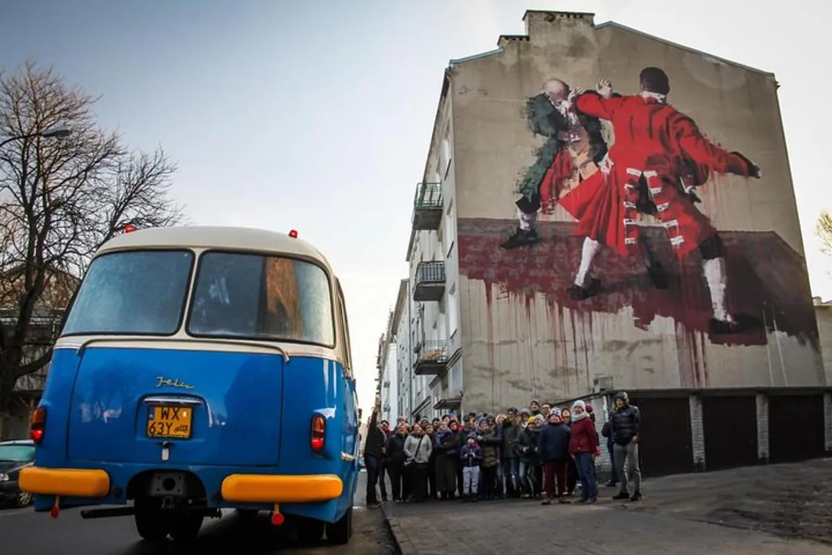 Image of Discover the Dark Side of Warsaw in Praga District by Retro Bus