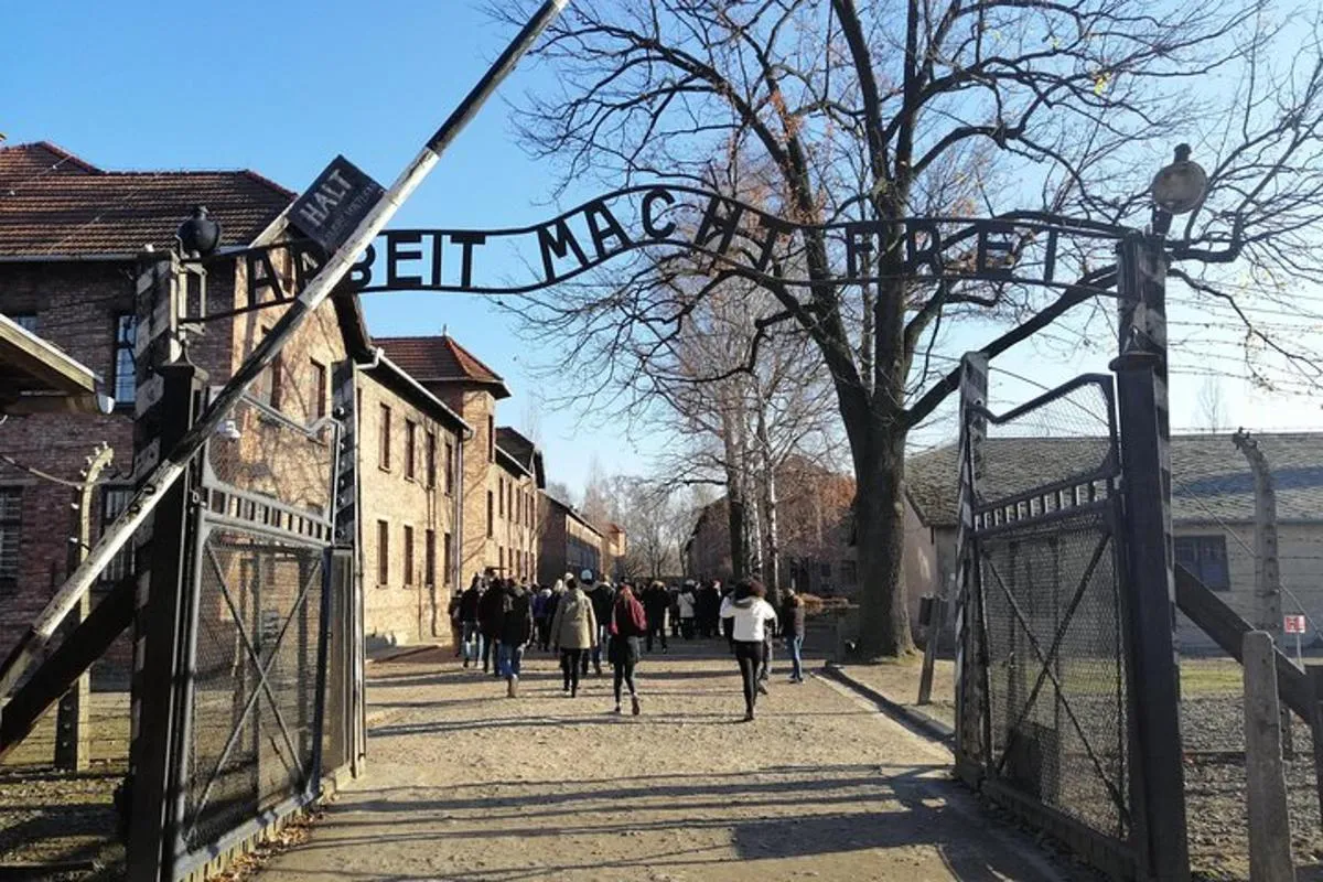 Image 1 of From Warsaw Auschwitz and Krakow one day tour by train with pick up and drop off