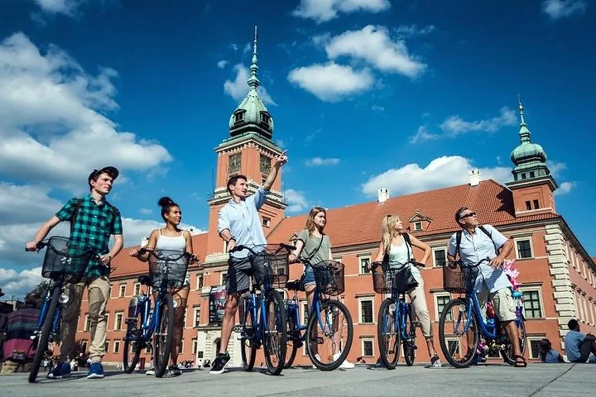 Image of Half-Day Warsaw City Sightseeing Bike Tour for Small Group