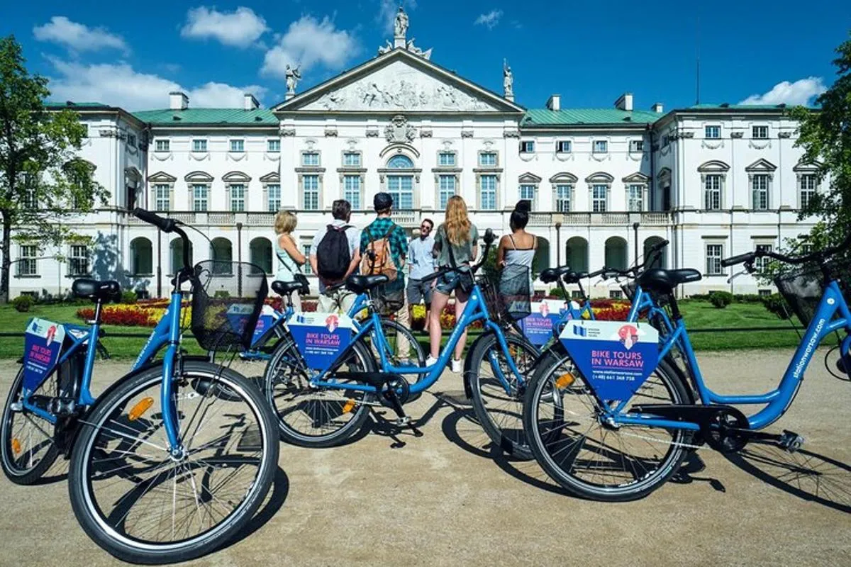 Image 5 of Half-Day Warsaw City Sightseeing Bike Tour for Small Group