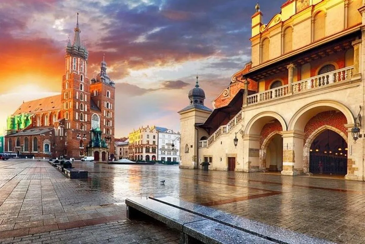 Image 4 of Krakow & Auschwitz day tour from Warsaw by private car with Lunch