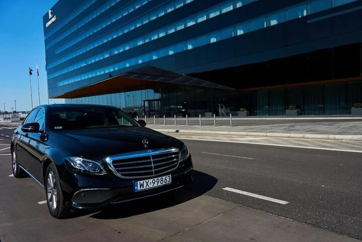 Image 1 of Luxury Warsaw Chopin Airport Transfer by private Limousine