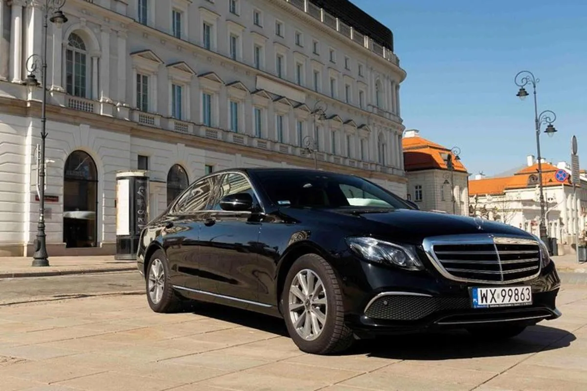 Image 2 of Luxury Warsaw Chopin Airport Transfer by private Limousine