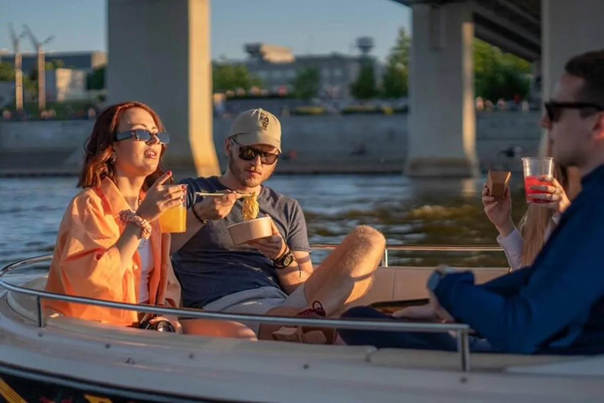 Image 3 of Private Cruise on Vistula in Warsaw for 4 with our Helmsman