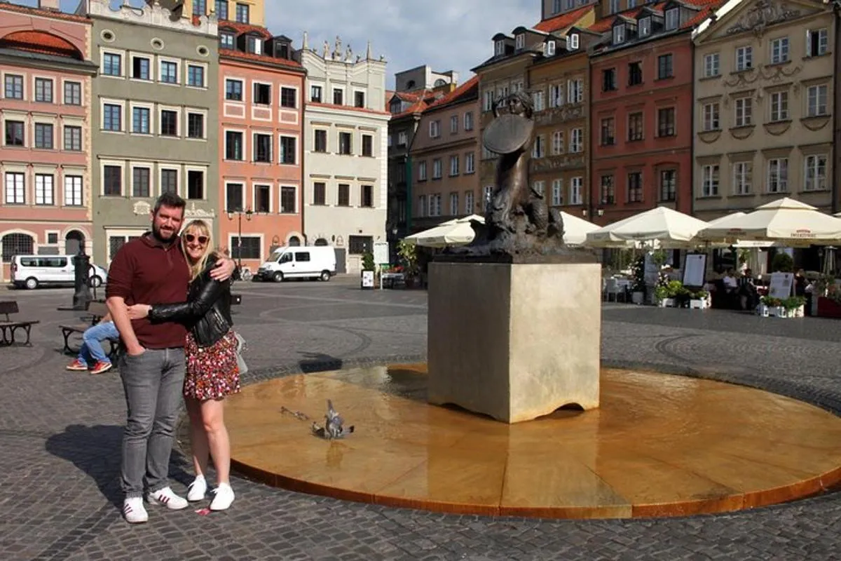 Image 6 of Private Historical Tour of Warsaw by a Retro Fiat with Pickup