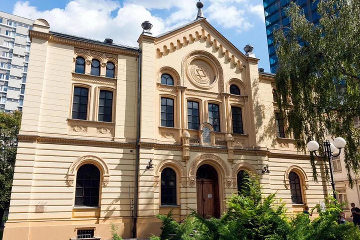 Image 3 of Private Jewish Warsaw Tour with social-distance bus