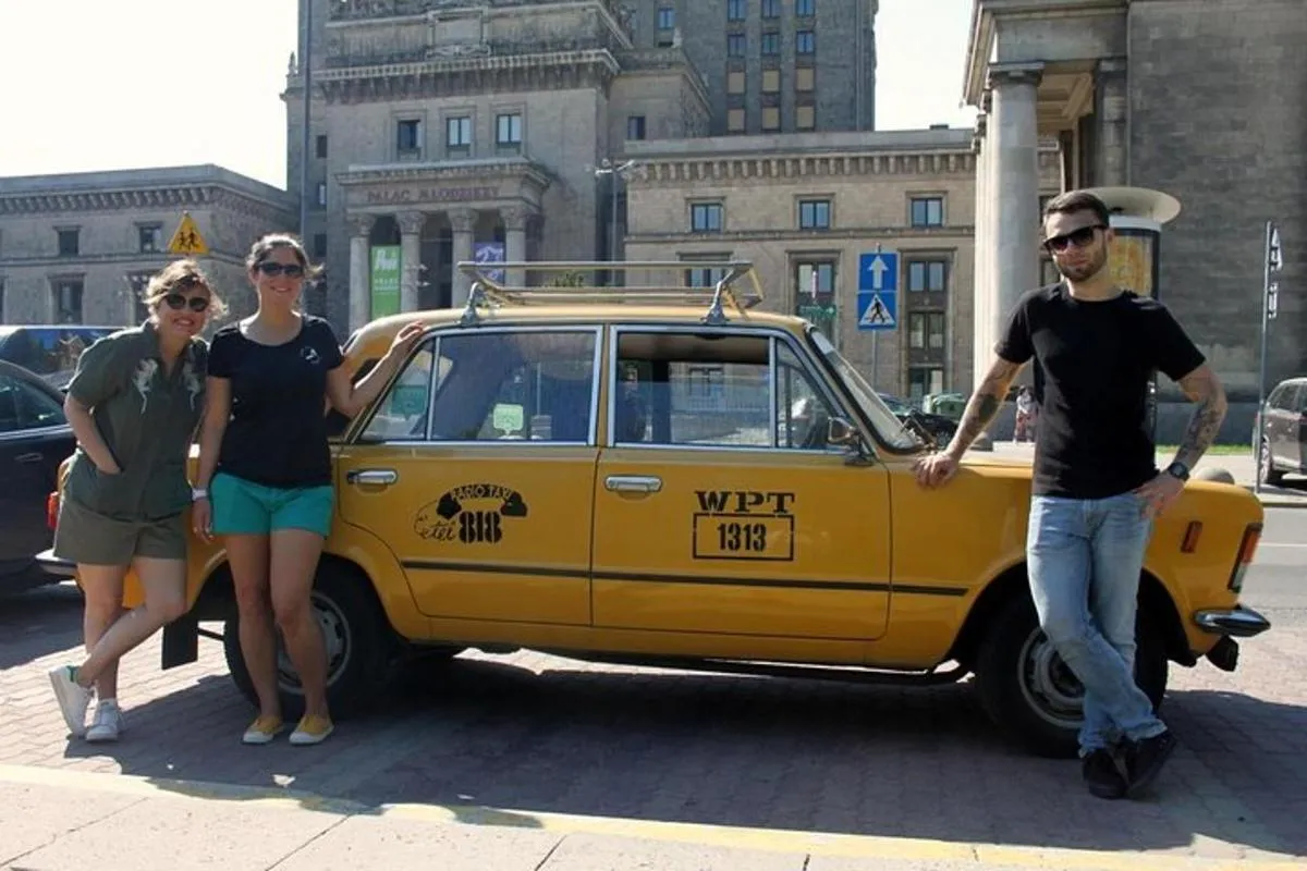 Image 1 of Private Tour: Warsaw City Sightseeing by Retro Fiat