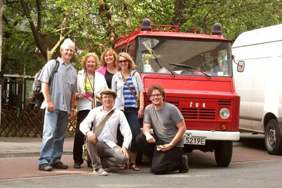 Image 4 of Private Tour: Warsaw City Sightseeing by retro minibus