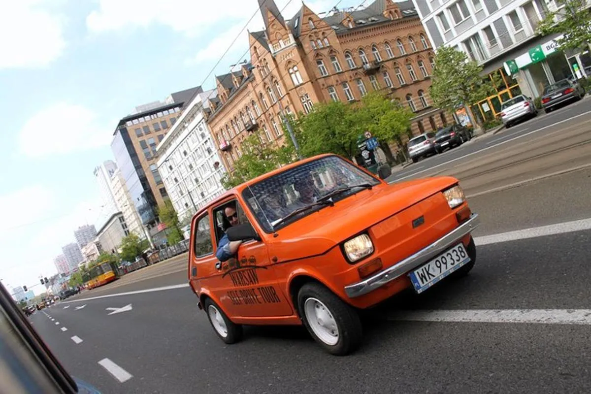 Image of Retro Fiat Self-Drive Tour in Warsaw