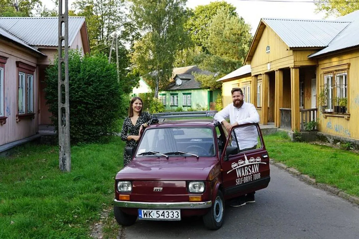 Image 3 of Retro Fiat Self-Drive Undisovered Tour in Warsaw