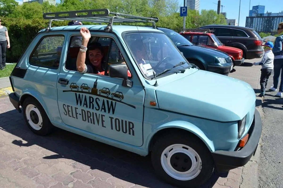 Image 5 of Retro Fiat Self-Drive Undisovered Tour in Warsaw