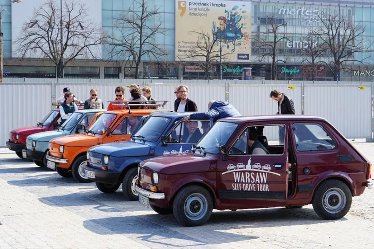 Image of Self-Drive Tour: Communist Warsaw by Retro Fiat Toddler