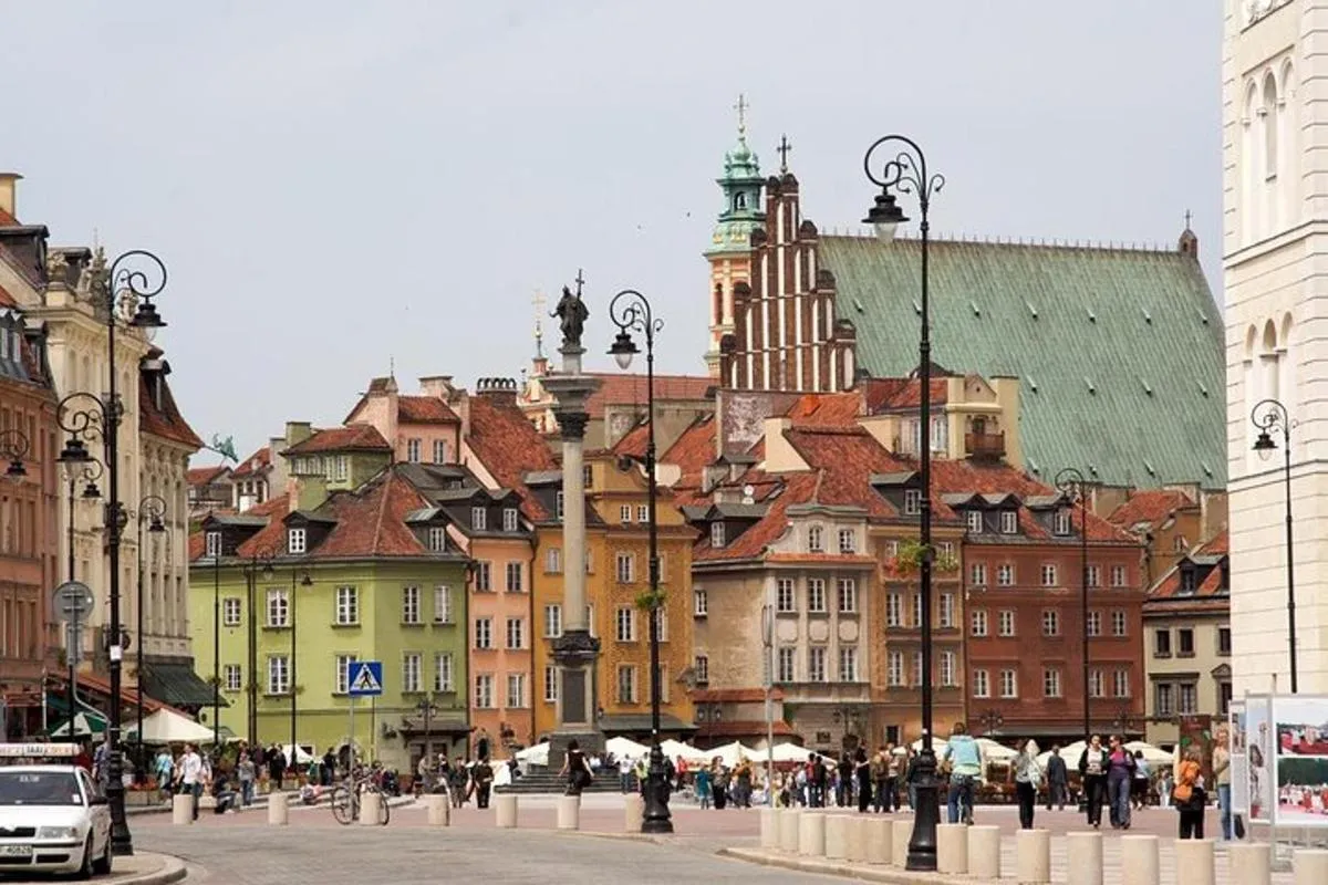 Image of Small-Group Historical Guided Tour of Warsaw with pick up/drop off. Public Tour.
