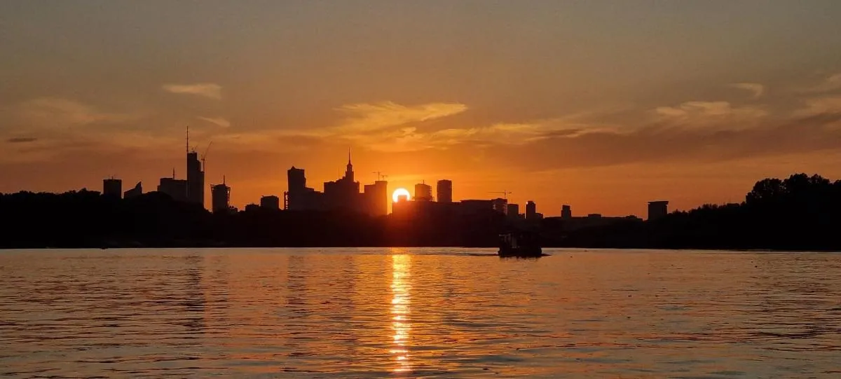 Image of Vistula River Sunset Cruise with Prosecco