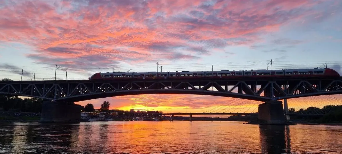Image 2 of Vistula River Sunset Cruise with Prosecco