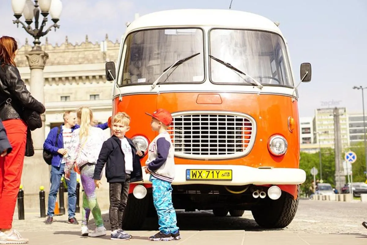 Image 1 of Warsaw City Sightseeing in a Retro Bus