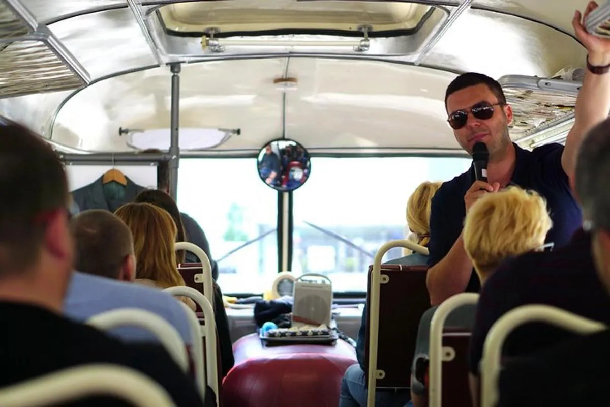Image 2 of Warsaw City Sightseeing in a Retro Bus