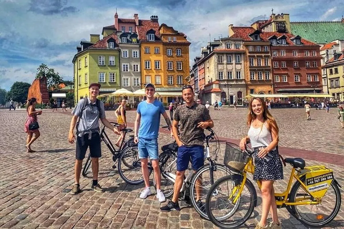 Image of Warsaw Highlights by Bike with Breathtaking Sceneries