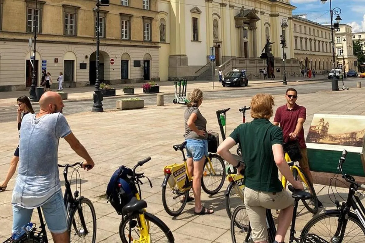 Image 1 of Warsaw Highlights by Bike with Breathtaking Sceneries