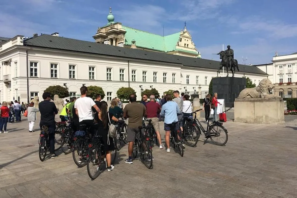 Image 2 of Warsaw Highlights by Bike with Breathtaking Sceneries