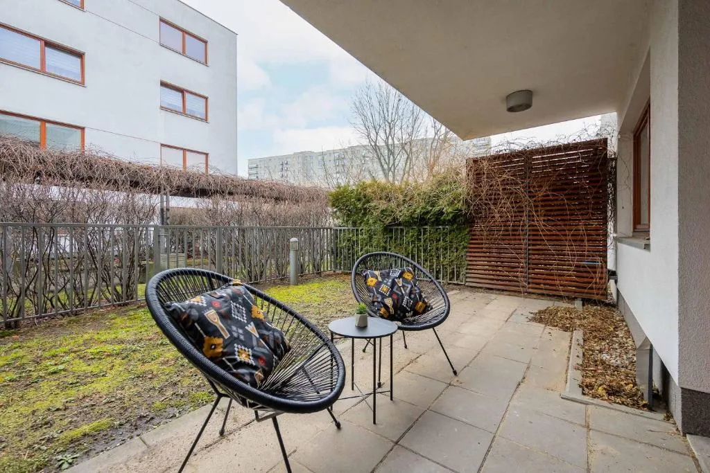 Bright Apartment with Terrace & Parking near Metro Kondratowicza by Noclegi Renters - 3