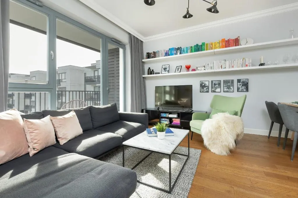 Cozy Apartment Gieysztora Wilanów by Noclegi Renters