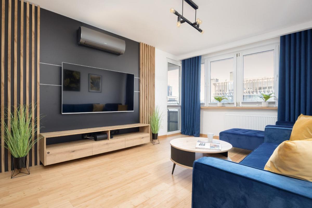 Image 1 of Beautiful Apartment with Balcony in Heart of Warsaw by Noclegi Renters