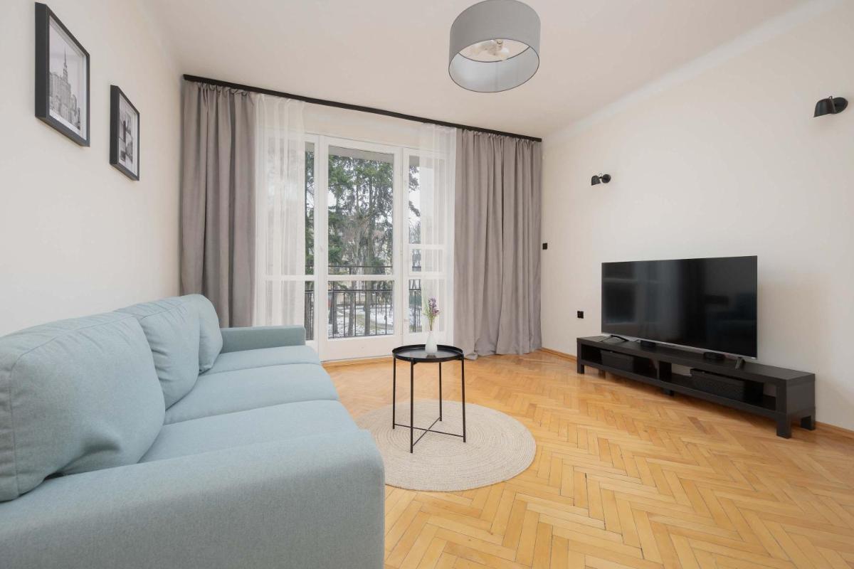 Image 1 of Bright Apartment with Balcony in Warsaw Wola by Noclegi Renters