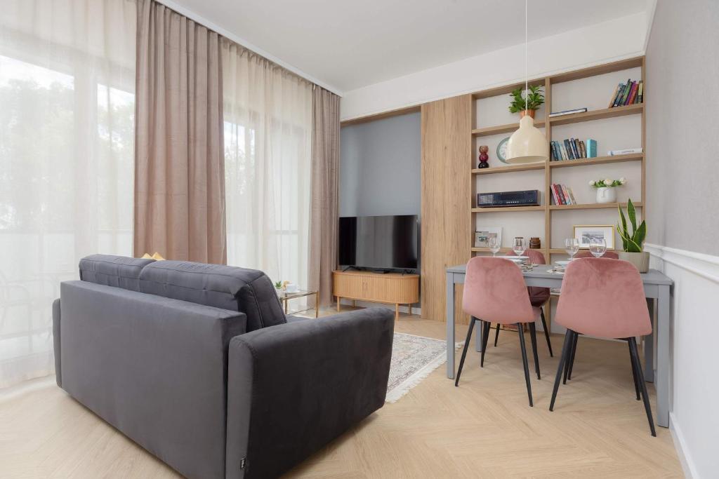Image of Charming One Bedroom Apartment with Air Conditioning in the Capital by Noclegi Renters
