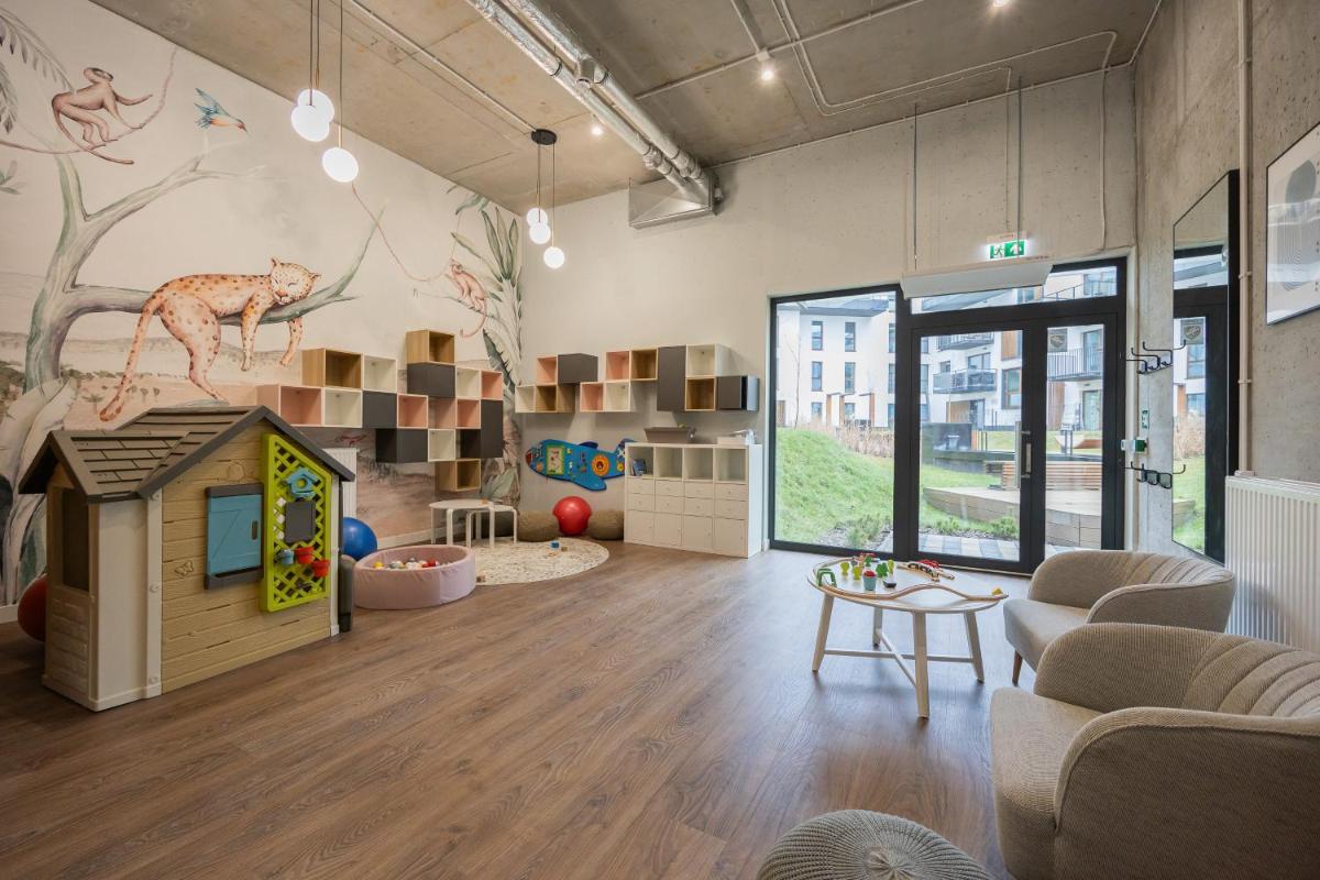 Image 6 of LUX Pastel Oasis Family Apartment with Parking & Gym by Renters Prestige