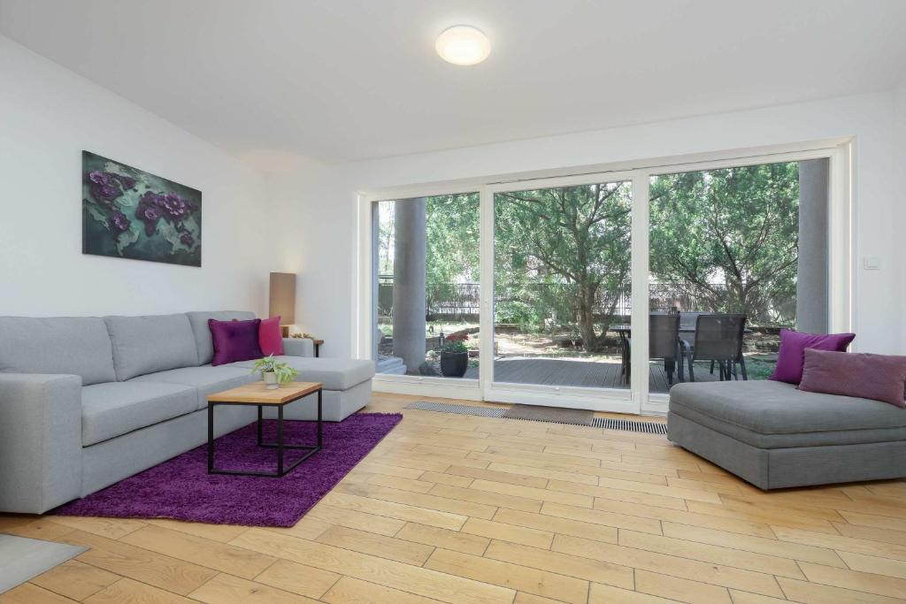 Image of Lovely Apartment in Warsaw with Parking near Royal Baths Park by Noclegi Renters