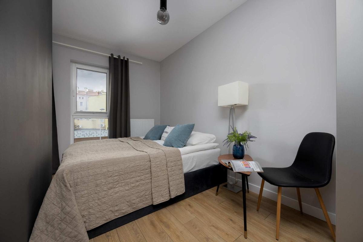 Image 1 of Unique Bright Studio for 4 People Remote Work & Balcony Close to PGE by Noclegi Renters