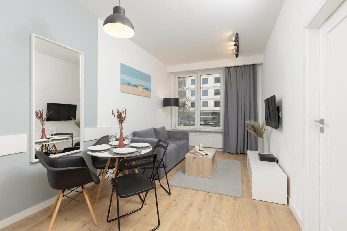 Image 1 of Wola Pet-friendly Apartments with AC Sławińska by Noclegi Renters